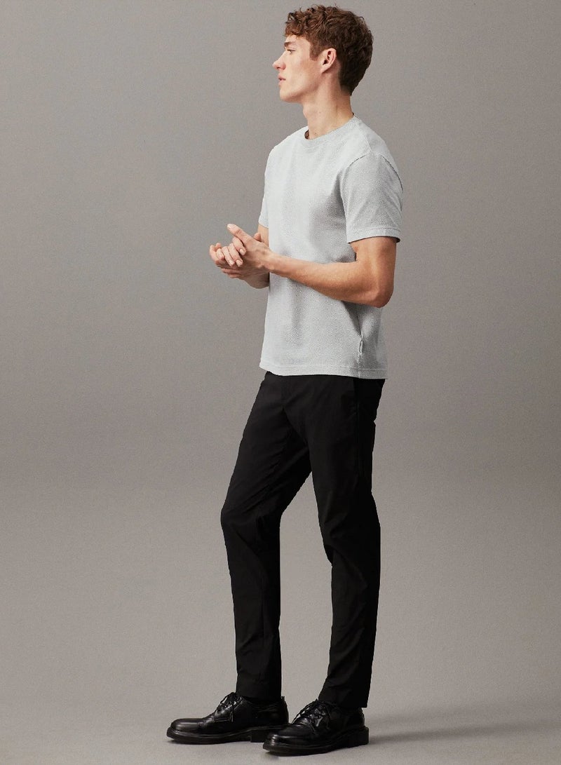 كالفن كلاين تيشرت من قماش أكسفورد بلونين - Image 4