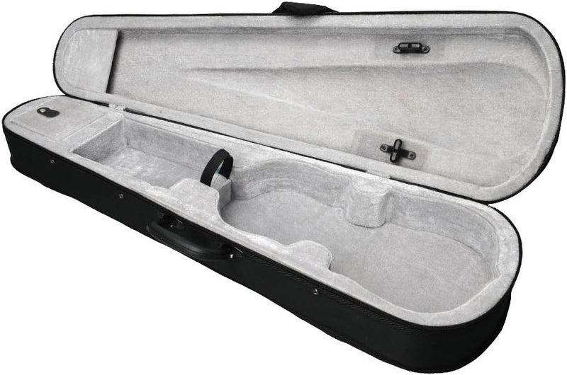 COOBL 4/4 Full Size Violin Hard Case,Professional Triangular Lightweight Suspension Carry Violin bag (Gray) - Image 5