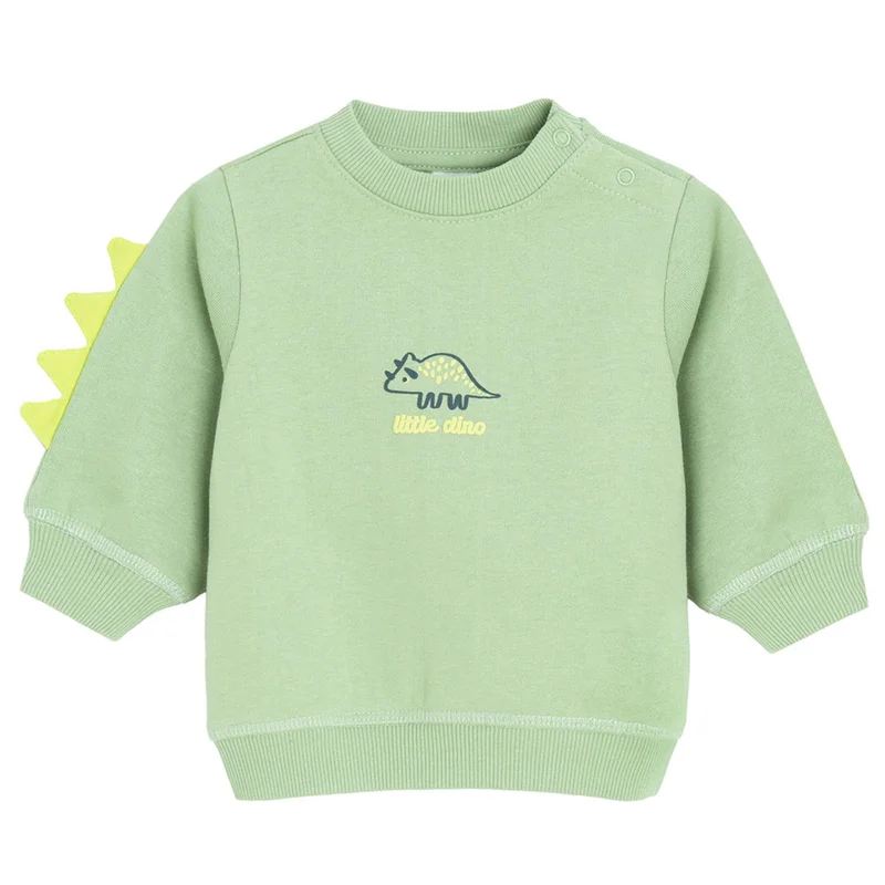 Cool Club OLIVE COTTON, POLYESTER SWEATSHIRT