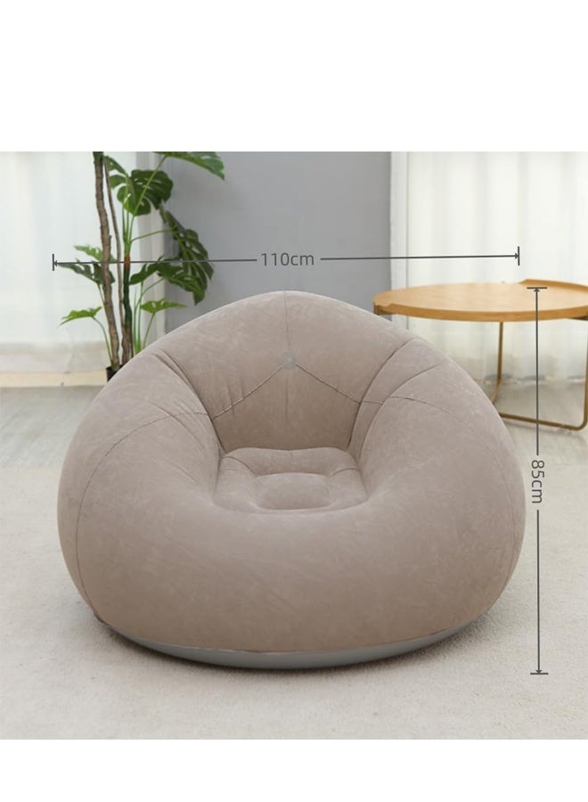 Berma Baby Air Sofa Outdoor Inflatable Sofa Chair, Washable Folding Couch Bean Bag Chair, Portable Inflatable Lazy Seat for Balcony, Living Room, Bedroom and Outdoor Travel  - Image 2