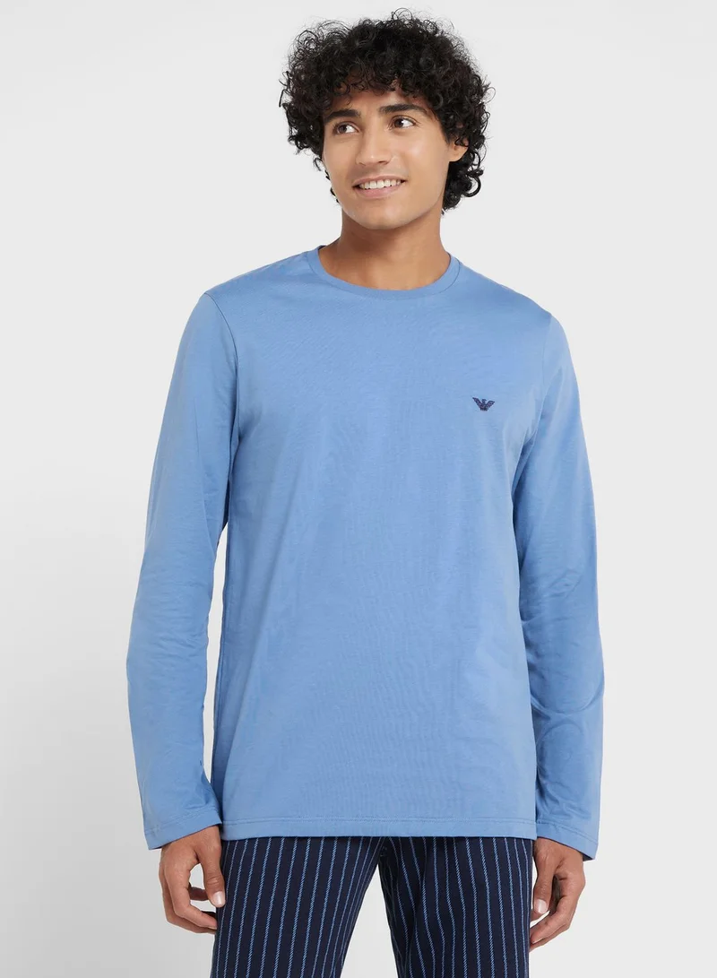 EMPORIO ARMANI Logo Pyjama Set