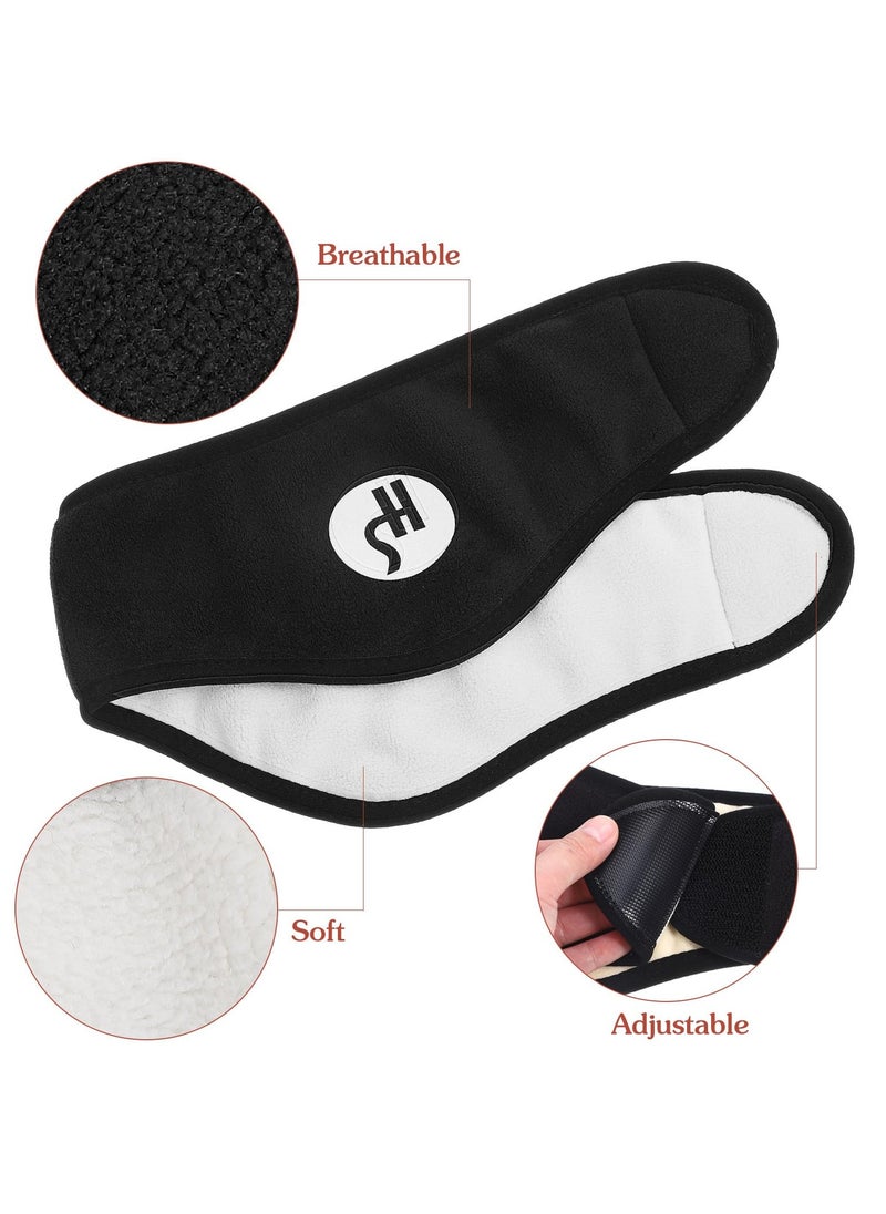 HaHaHai Cotton Sleep Mask (Official Certified) with Soundproof Ear Covers and Earplugs Set - Comfortable Adjustable Sleeping Eye Mask for Uninterrupted Rest, Ear Protection for Noise Reduction, Essential Travel Accessory (Black)  - Image 4