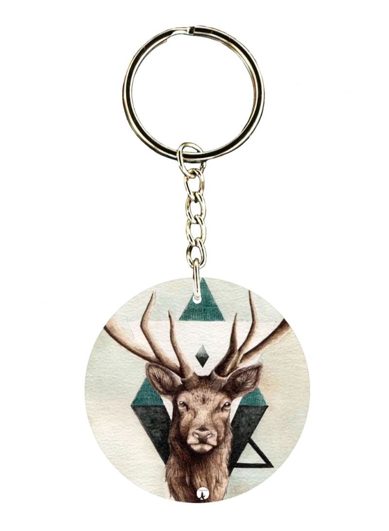 RKN Deer Printed Keychain