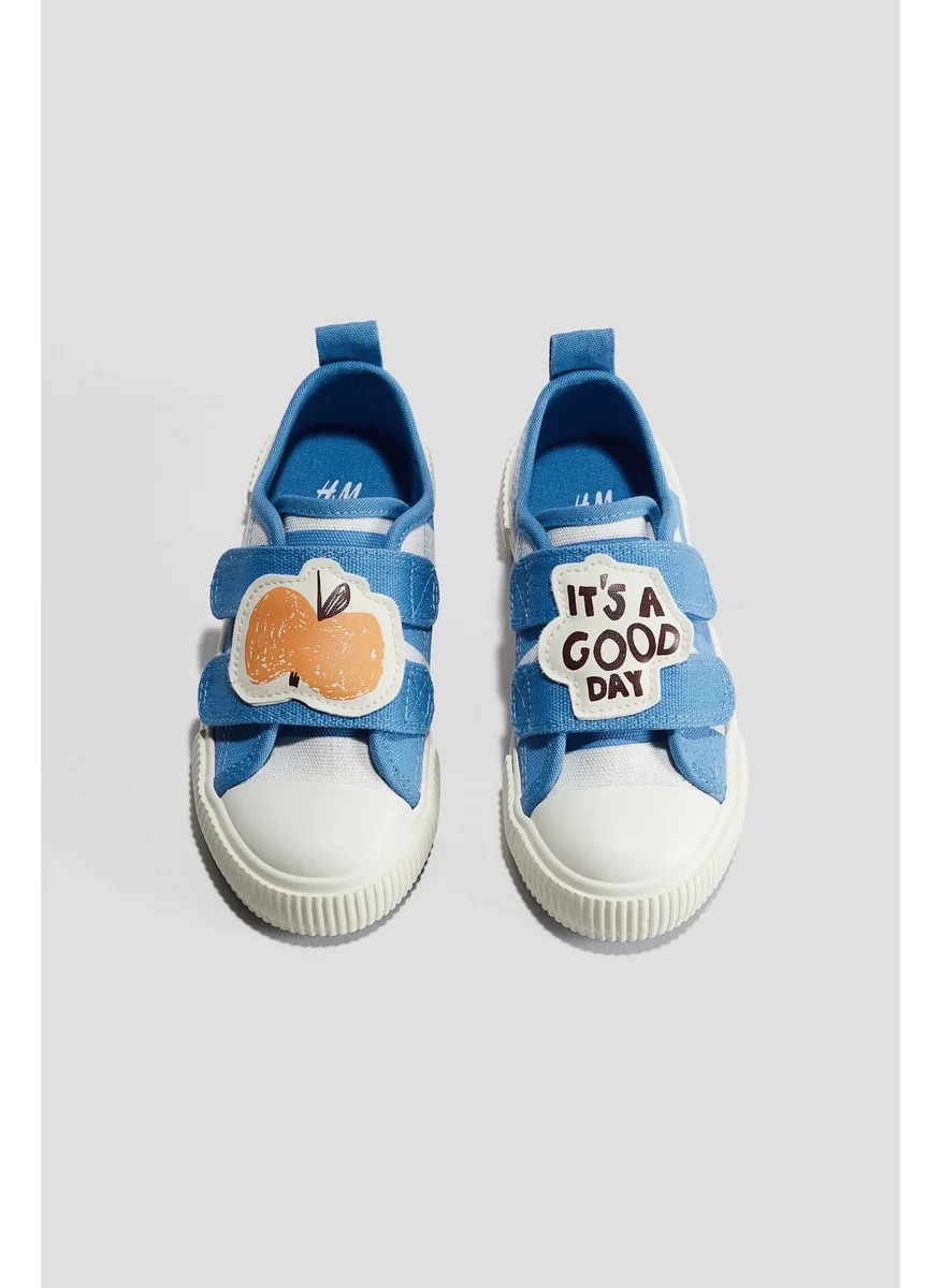 H&M Cotton Canvas Trainers