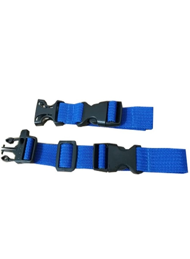Amlrt Backpack Chest Strap- Nylon - Adjustable Universal (blue) - Image 1