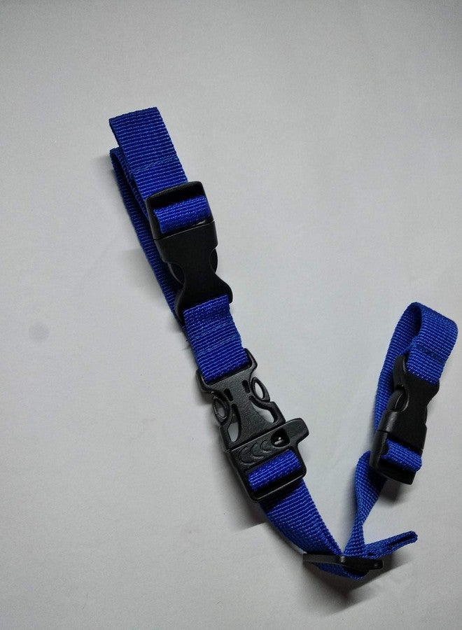 Amlrt Backpack Chest Strap- Nylon - Adjustable Universal (blue) - Image 3