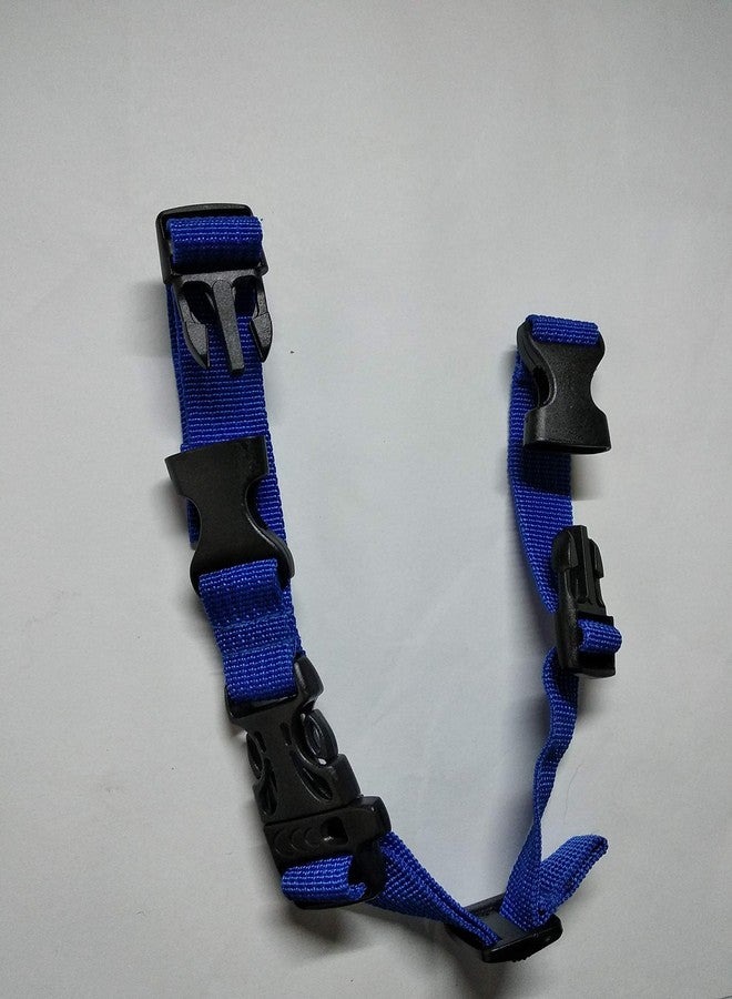 Amlrt Backpack Chest Strap- Nylon - Adjustable Universal (blue) - Image 2