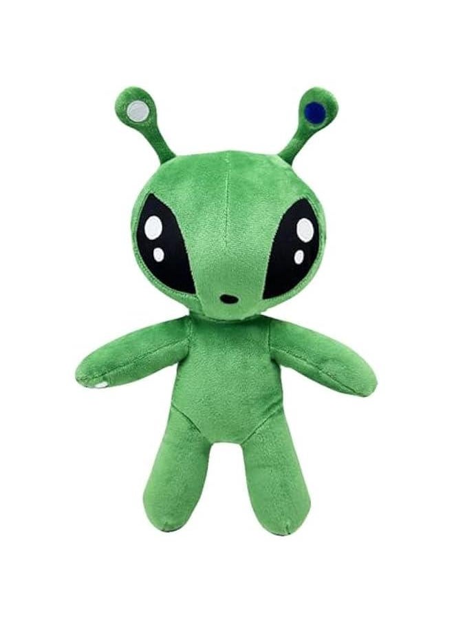 Alien Plush Toy,Green Alien Pillow for Kids' Room Decor,Big-Eyed Alien Gift for Animation Fans and Kids Birthday  - Image 1