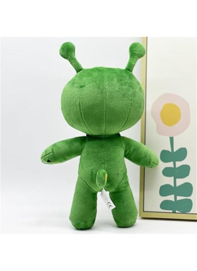 Alien Plush Toy,Green Alien Pillow for Kids' Room Decor,Big-Eyed Alien Gift for Animation Fans and Kids Birthday  - Image 5