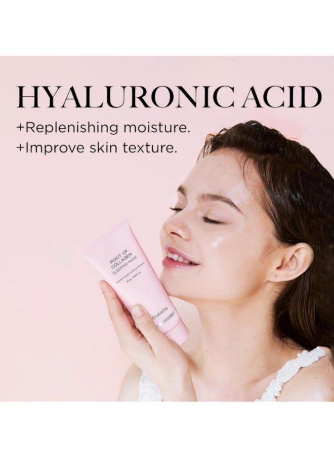 elishacoy - Sleeping mask with special collagen to moisturize the skin from Elishacoy 50 ml 2pcs - Image 1