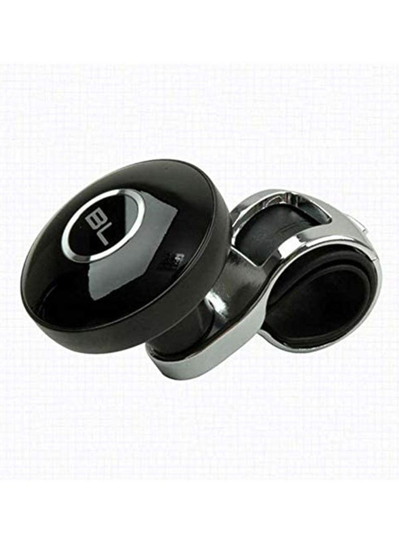 SYOSI Car Steering Wheel, Power Handle Ball Hand Control Handle Grip Spinner Knob Grip Knob Turning Helper Car Styling Black - Image 5