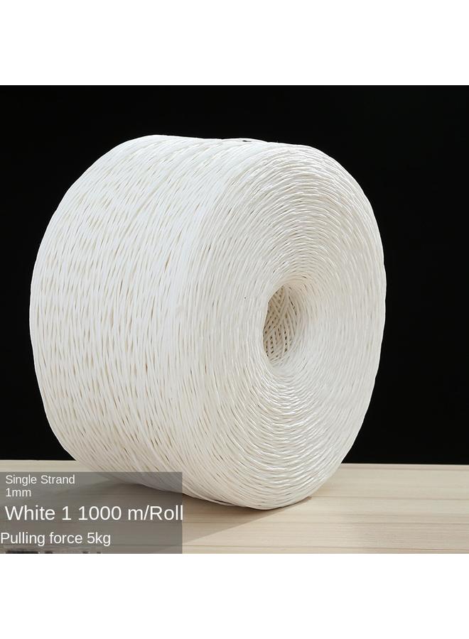 Bluejw Factory Direct Single Double Strand 1, 2mm Environmental Protection Paper Rope Kraft Paper Rope Bundled Chinese Medicine Cake Paper Rope Can Be Processed  - Image 1