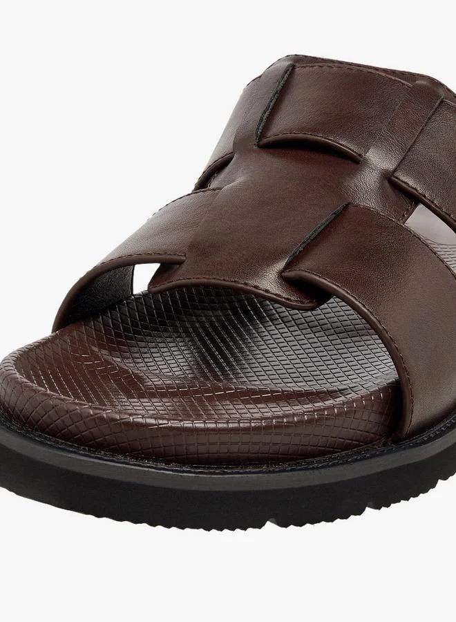 DUCHINI BROWN Men Slip-On Comfort Sandals for Men | Best Price UAE