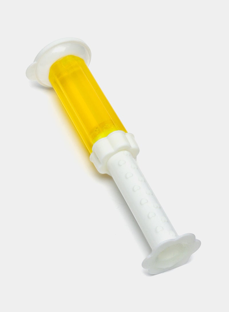 Fresh Toilet Gel - Original with Refreshing Flower Seal, Eliminates Limescale Build-Up and Stains, Air Freshener Effect Lemon - Image 5