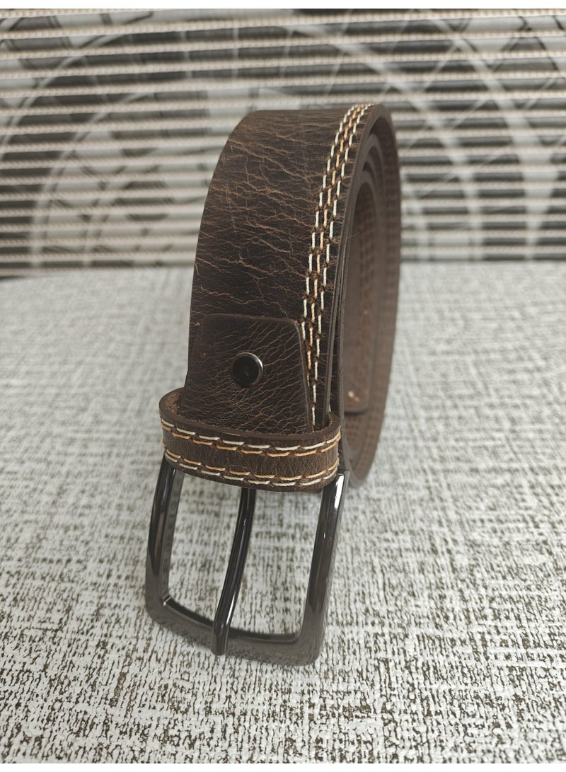 Regno Vintage Leather Belt - Image 2