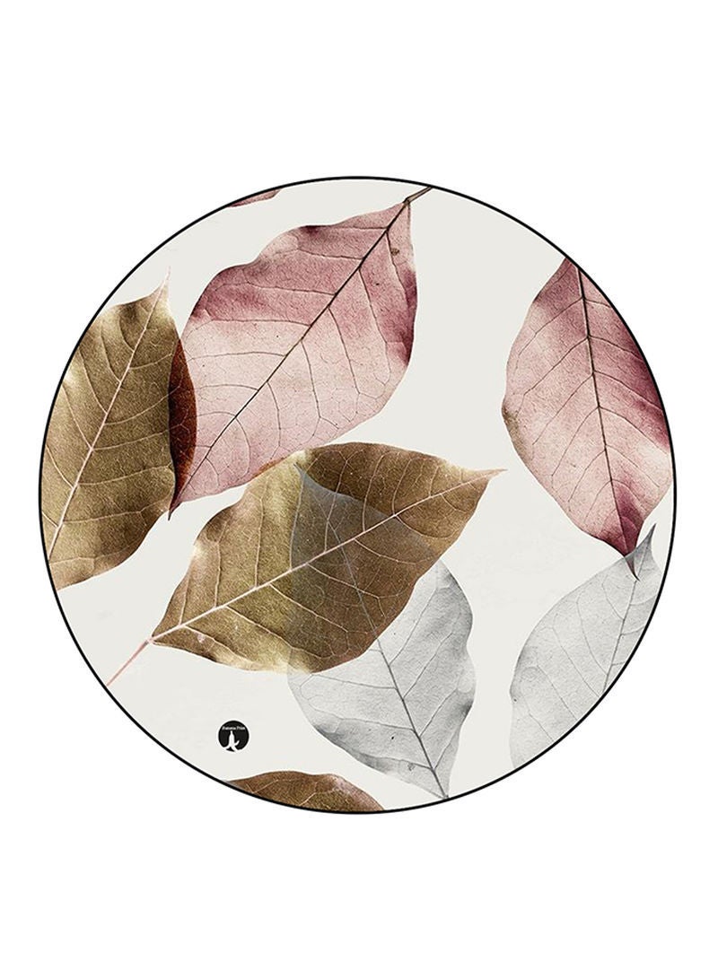 RKN Leafs Printed Mouse Pad  Multicolour