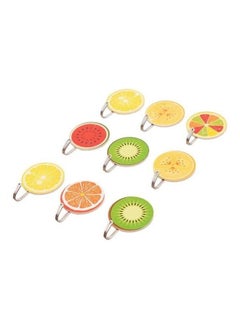 Generic Fruit Shaped Pendants 9 Pieces  - Image 2