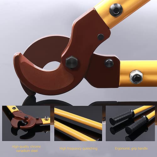 Flytuo LK-250 Heavy Duty Cable Cutters, Multifunctional Labor-saving Long Arm Wire Cutter Pliers, Electrical Heavy Duty Cable Cutters for Cutting Copper and Aluminum Cable Up to 250mm² - Image 5