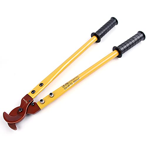 Flytuo LK-250 Heavy Duty Cable Cutters, Multifunctional Labor-saving Long Arm Wire Cutter Pliers, Electrical Heavy Duty Cable Cutters for Cutting Copper and Aluminum Cable Up to 250mm² - Image 1