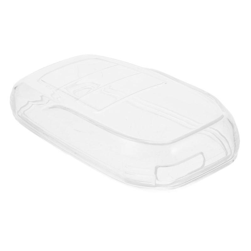 Transparent Silicone Key Cover For Car Key Sleek Minimalist Design Vehicle Elegance - Image 2
