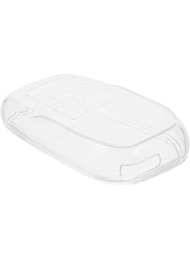 Transparent Silicone Key Cover For Car Key Sleek Minimalist Design Vehicle Elegance - Image 1