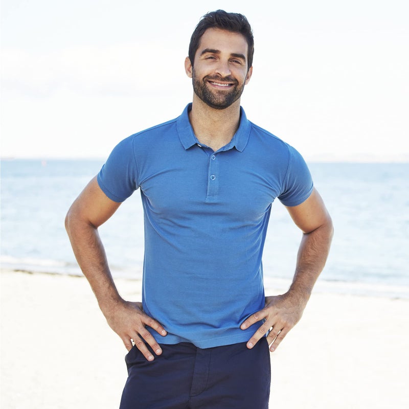 MLYENX 5 Pack Mens Polo Shirts Short Sleeve Quick Dry Moisture Wicking Casual Golf T Shirts for Men - Image 3