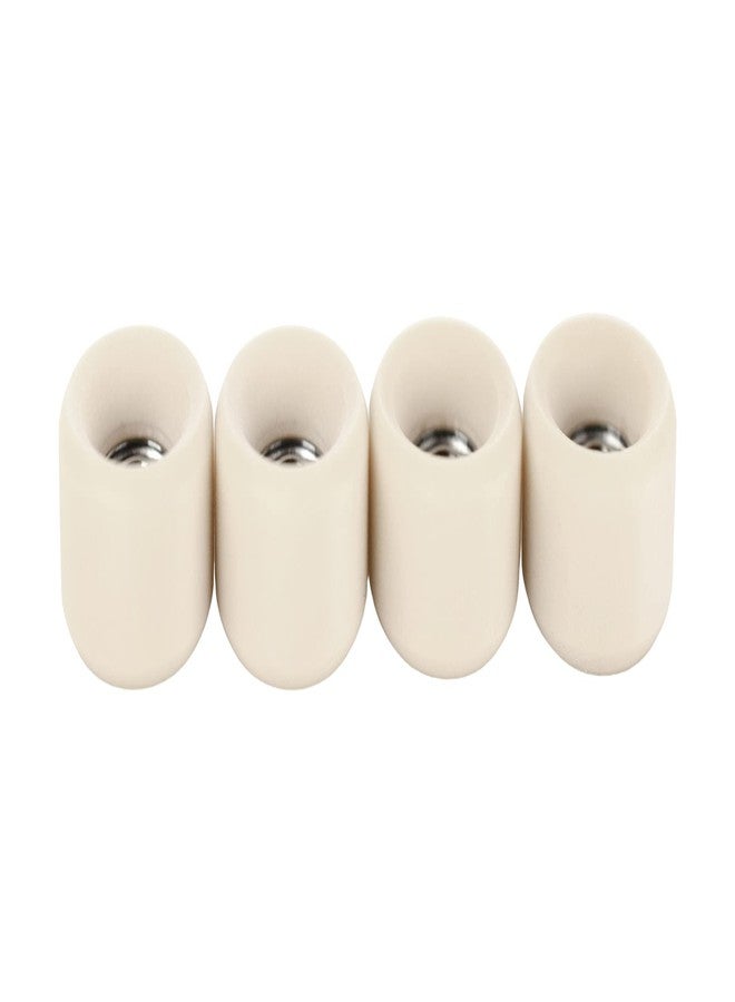 Teak Tuning Apex 61D Urethane Fingerboard Wheels - Slim Bowl Shaped, 7.5mm Diameter - ABEC-9 Stealth Bearings - Made in The USA - Coyote Tan Colorway - Image 3