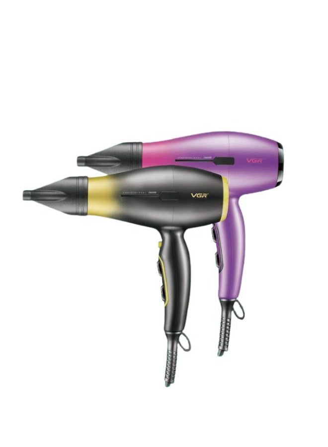 استشوار VGR-461 الاحترافي بقوة عالية و3 درجات حرارة مع ميزة الهواء البارد