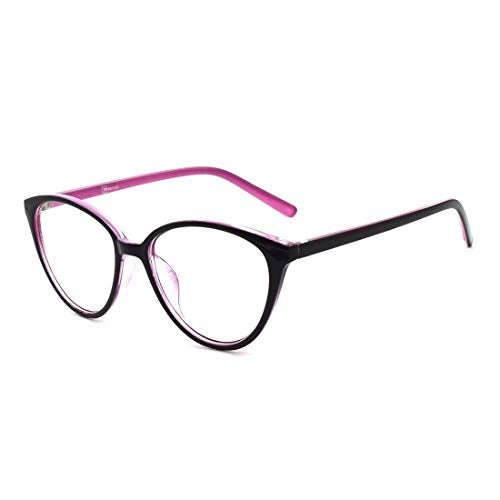 Peter Jones Cateye Blue Light Blocking Reading Glasses for Women | Computer Readers UV Protection lenses (AG128, SIZE MEDIUM) - Image 1