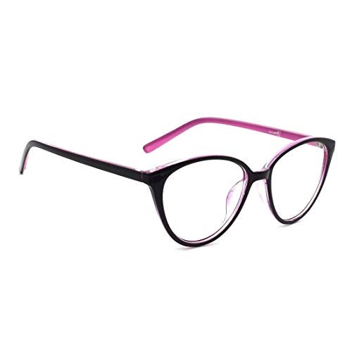 Peter Jones Cateye Blue Light Blocking Reading Glasses for Women | Computer Readers UV Protection lenses (AG128, SIZE MEDIUM) - Image 2