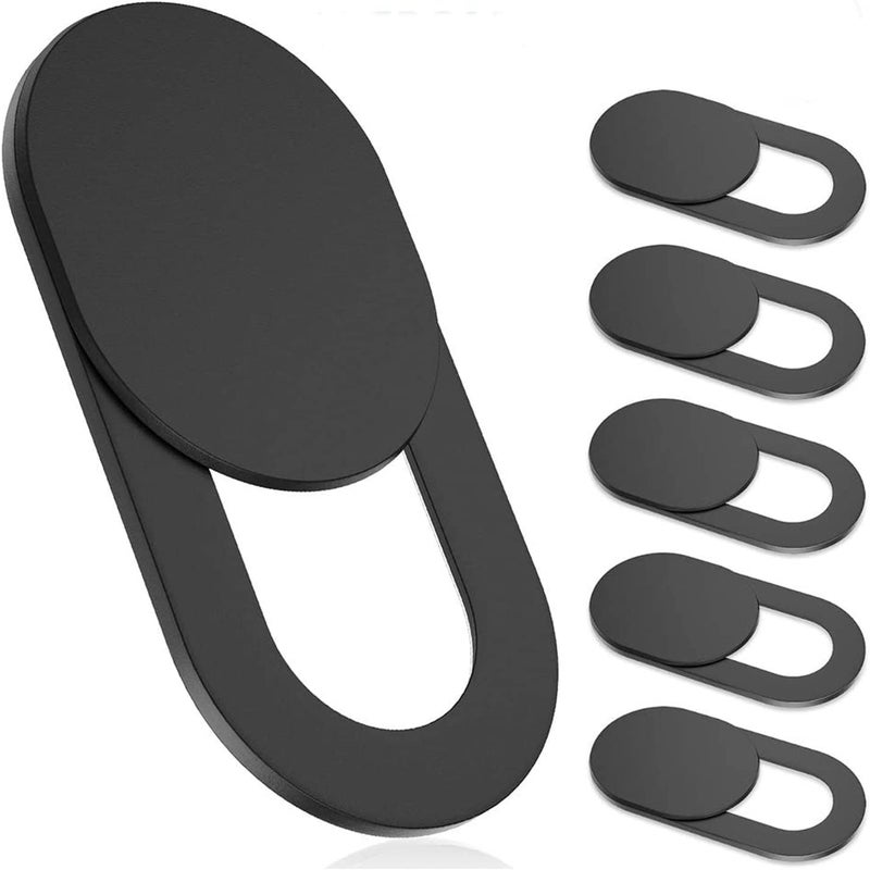 SKY-TOUCH غطاء كاميرا ويب فائق النحافة 6 قطع من SKY-TOUCH للابتوب، ماك بوك، آيباد، كمبيوتر شخصي – واقي خصوصية (أسود)