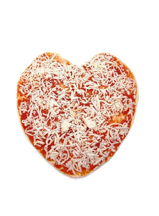 Heart Shaped Pizza , Tomato & Cheese - 490g, UAE