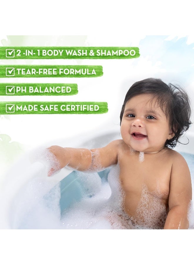 Mamaearth Milky Soft Head To Toe Wash With Oats, Milk, And Calendula For Babies - Image 4