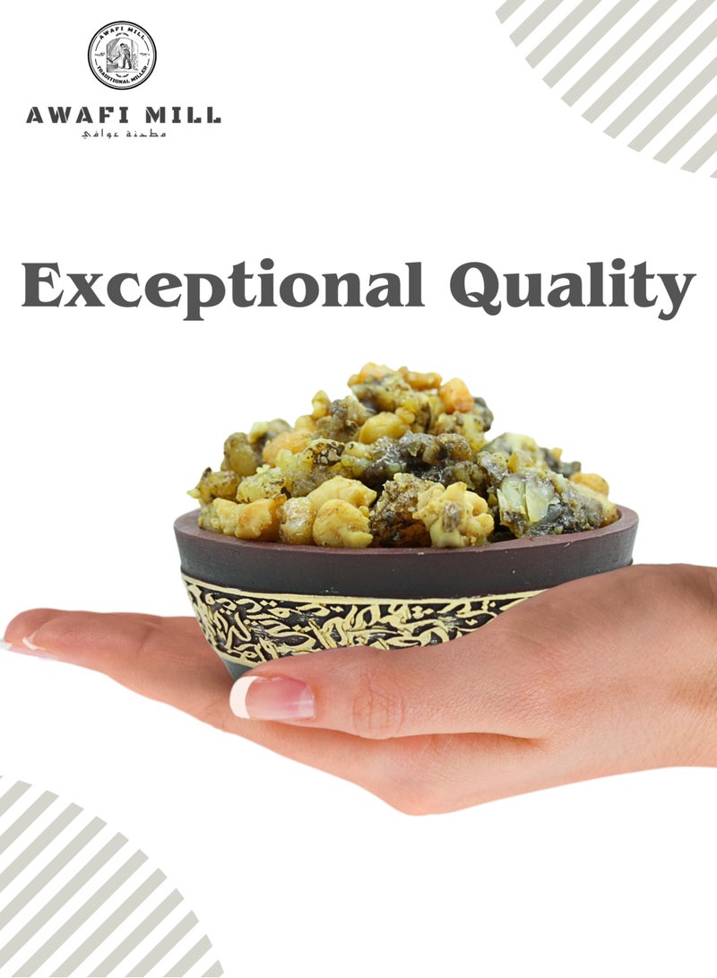 Awafi Mill Washak Magribi Frankincense Resin | Authentic Moroccan Galbanum Incense  - Image 5