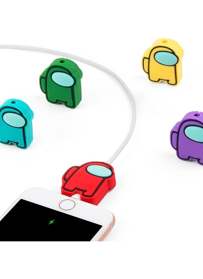 Generic - Applicable To For Apple Android Data Cable Protective Cover Charging Cable Protective Cover-Color:Big Ears Dog - Image 1