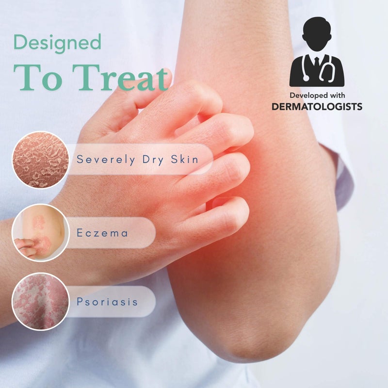 Theraplex كريم ثيرابلكس المرطب للبشرة الجافة - خالي من البارابين أو المواد الحافظة، غير كوميدوغيني، خالي من العطور، موصى به من قبل أطباء الجلد - كريم مرطب يدوم طويلاً وأثقل ترطيب (6 أونصات) - Image 2