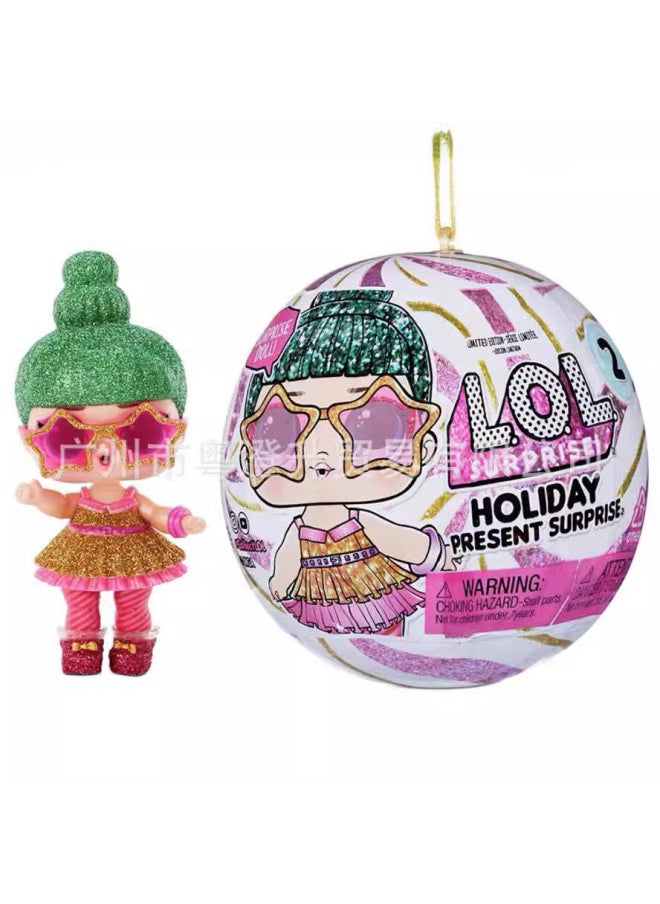 Generic MGA Genuine LOL Surprise Doll Breaker Ball Gift Limited Girl Birthday Gift Mermaid Surprise Blind Box-Color:Fairy Doll Disassembly Ball-12 Pieces/box  - Image 4