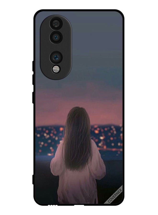 Covernex Protective Case Cover For Honor 70 Standing Girl - Image 1