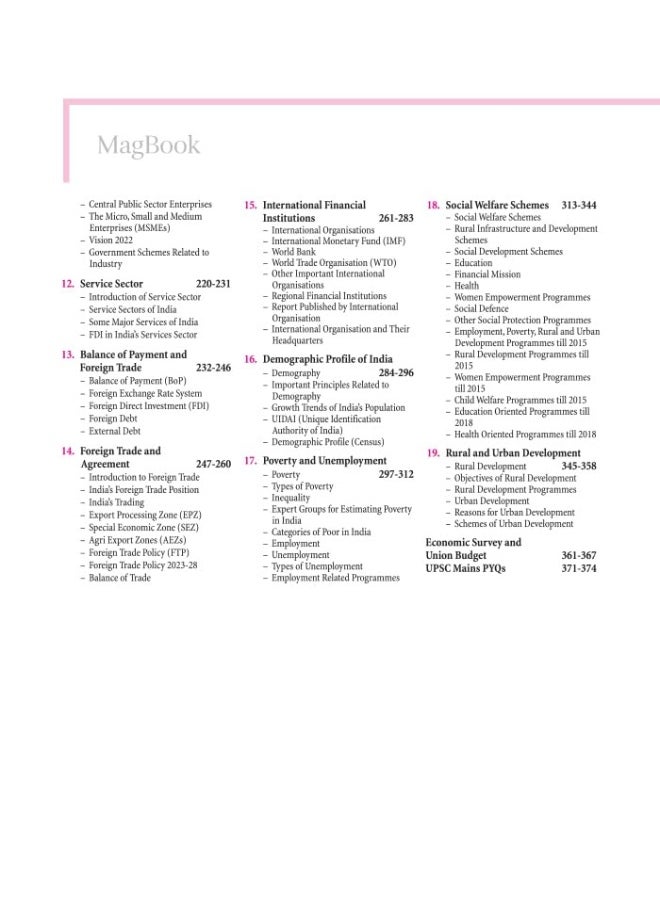 null - Arihant Magbook Indian Economics for UPSC Civil Services IAS Prelims / State PCS & other Competitive Exam IAS Mains PYQs - Image 1
