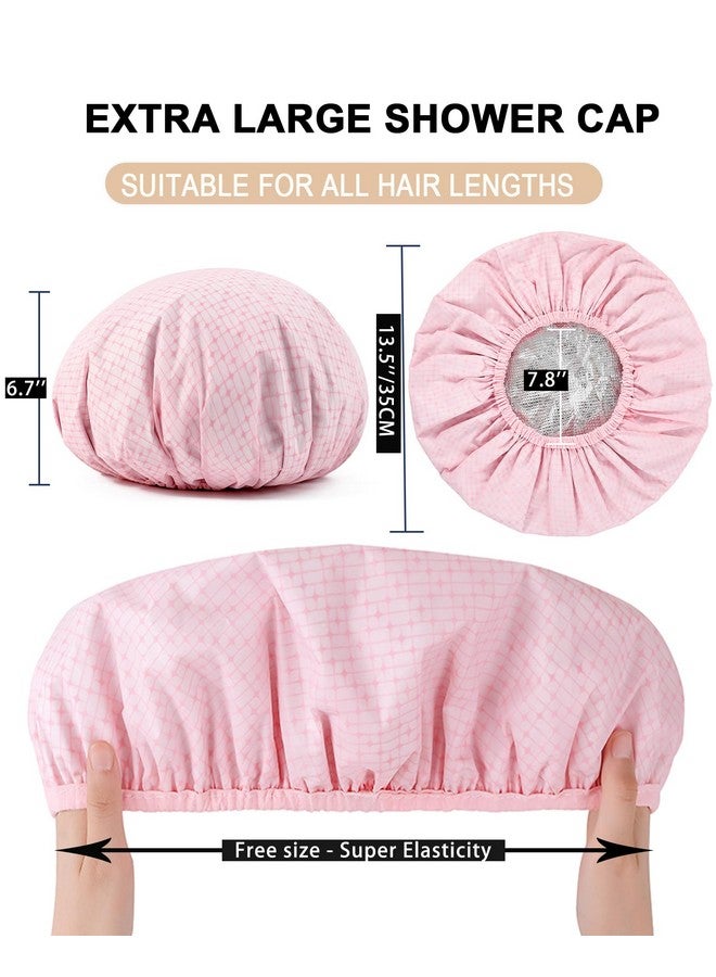 YIZIJIZI غطاء حراري من قطعتين للتكييف العميق مصنوع من رقائق الألمنيوم للاستخدام المنزلي وصالونات التجميل لصبغ الشعر وعلاج الزيت الساخن (وردي) - Image 5