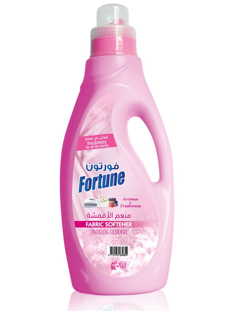 Fortune Fabric Softener 2 Litre + 2 Litre (Aqua & Rose) 4 Litre Combo - Image 2