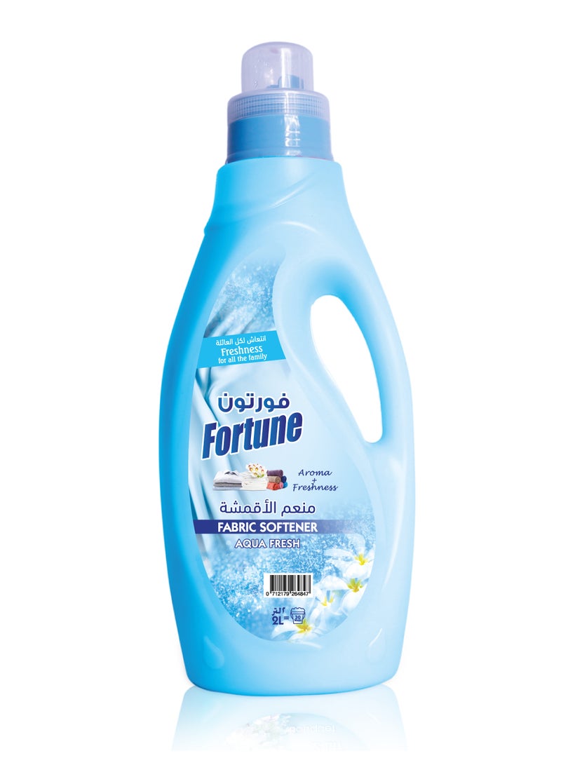 Fortune Fabric Softener 2 Litre + 2 Litre (Aqua & Rose) 4 Litre Combo - Image 3