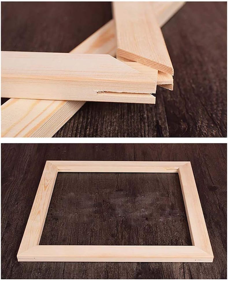 QIAOJUNMING Practical Blank Wooden Frame For 5D & Canvas Oil Painting Nature DIY Art Frame Picture Inner Frame Home Decor(30x40cm) - Image 3
