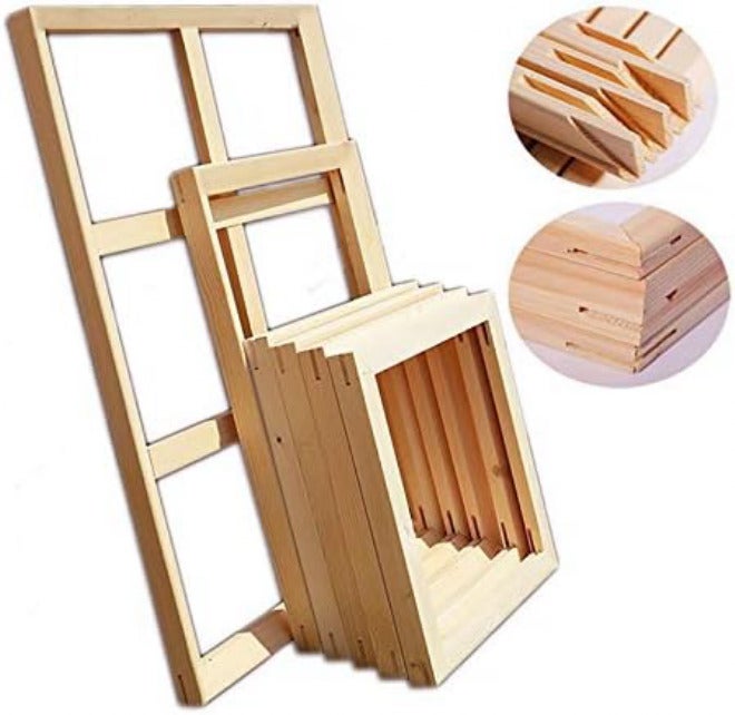 QIAOJUNMING Practical Blank Wooden Frame For 5D & Canvas Oil Painting Nature DIY Art Frame Picture Inner Frame Home Decor(30x40cm) - Image 2