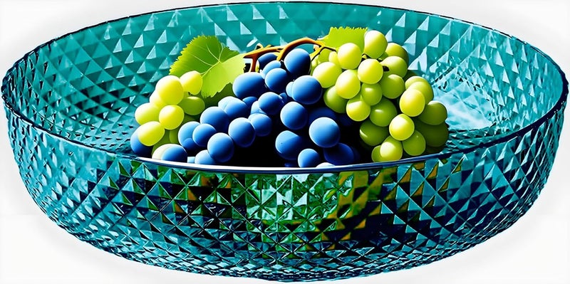 Zcooooool وعاء فواكه زكول أنيق التصميم سلة فواكه من البلاستيك الغذائي فائق المتانة - Image 1