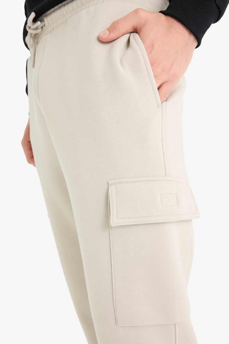 DeFacto Beige Man Regular Fit Cargo Pants Casual - Image 5