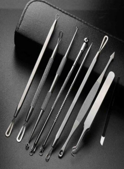 Set Acne Removal Needle Acne Cleansing Needle Pimple Extractor Beauty Tool