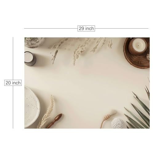 HomeArt Sheet 2 in 1 Product Photography Backdrop 3D Flat Lay Tabletop Double-Sided 20x29 Photo Background PVC Wrinkle Free for Small Products Food, Cosmetics Shoot (Combo 5) - Image 4