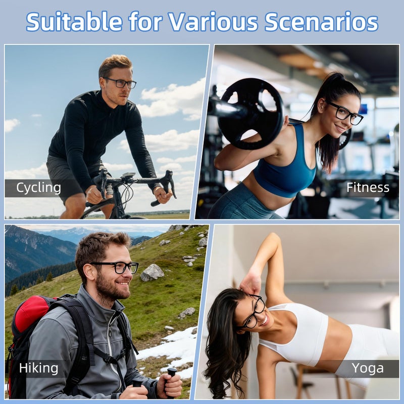 RCstyle HiBloks Eyeglass Ear Grip for Ray-Ban Meta Wayfarer/Skyler/Headliner Gen 2 Smart Glasses Accessories, Anti-Slip Silicone Eye Glasses Ear Grippers for Meta Gen 2 Smart Sunglasses Ear Cushion (1 Pairs) - Image 5