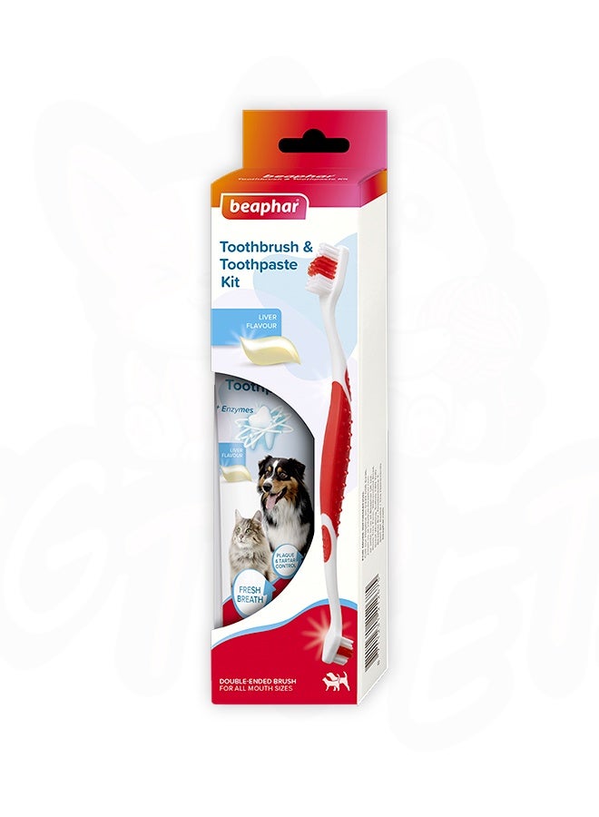 beaphar Toothbrush For Dogs And Cats - Image 1